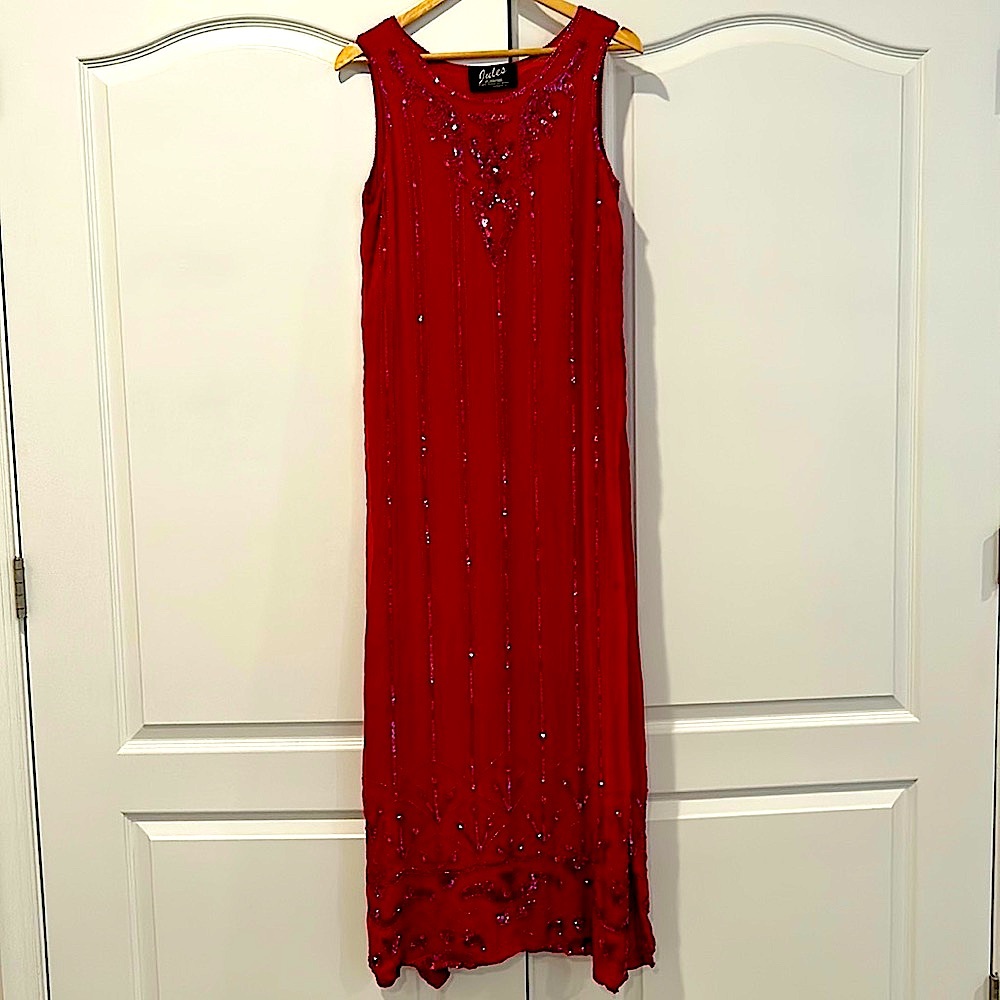 Jules Of Margate Beaded Flapper gown.